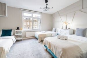 Chic room & private bathroom in Shoreditch – vacation rental in Shoreditch, London, UK