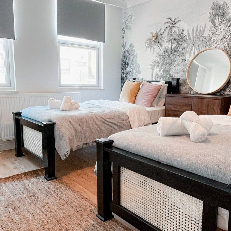 Chic private twin room, East Ldn, Bethnal green – vacation rental in Bethnal Green, London, UK