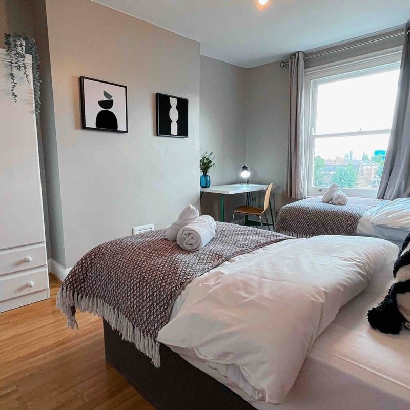 Private twin bedroom, Shoreditch, East LDN – vacation rental in Shoreditch, London, UK